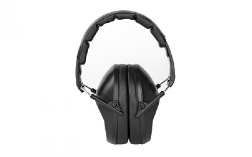 Walker's Passive, Folding Earmuff, Black, 1 Pair GWP-FPM1