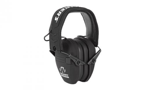 Walker's Razor, Electronic Earmuff, Black, 1 Pair GWP-RSEM