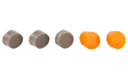 Walker's Silicone Ear Plug, Orange/Flat Dark Earth, 5 Pairs GWP-SILPLG-OFDE