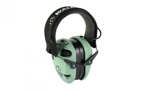 Walker's Razor X-TRM, Electronic Digital Ear Muffs, Sage Green, Blister Packaging GWP-XRSEMP-SGN-B