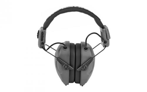 Walker's Xcel 500BT Digital Electronic Earmuff, Gray, Bluetooth GWP-XSEM-BT