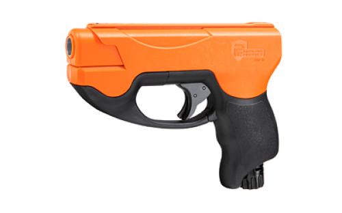 Umarex HDP50 Compact, CO2 Pepper Ball Pistol, 50 Caliber, 345 Feet Per Second, Black/Orange, 4Rd 2292304