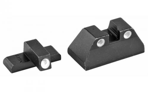 Meprolight Tru-Dot, Sight, Fits HK USP Compact, Green/Green 0115173101