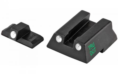 Meprolight Tru-Dot, Sight, Fits HK45, HK45C, HK-P30, HK-P30L, Green/Green, Fixed 0115453101