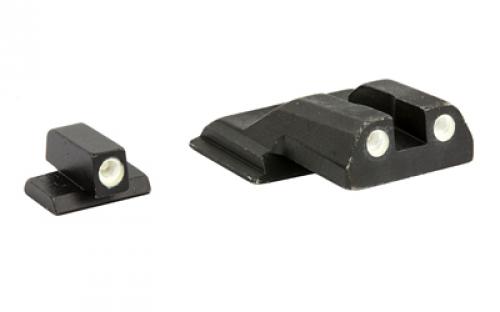 Meprolight Sight, Fits Smith & Wesson M&P SHIELD, Green/Green, Fixed Set 0117703101