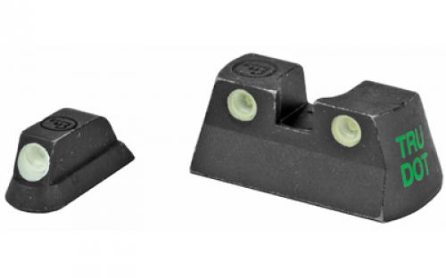 Meprolight Tru-Dot, Sight, Fits CZ P-01, Green/Green 0177753101