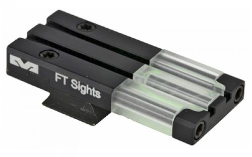 Meprolight Fiber-Tritium Bullseye, Tritium Rear Sight, Green, Fits S&W M&P Shield 0631213108