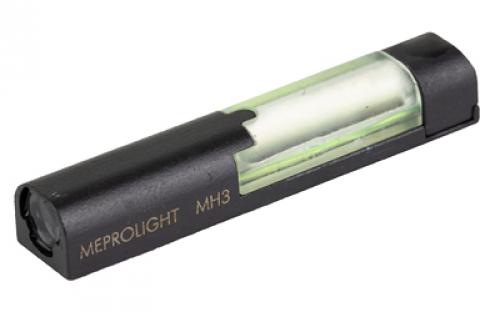 Meprolight Fiber-Tritium Bullseye, Tritium Front Sight, Green, For Glock - All Models 0632013108