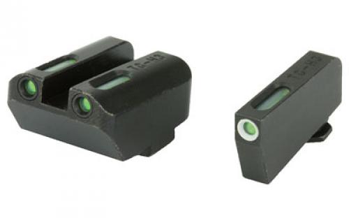 Truglo Brite-Site TFX Sight, Suppressor Height, Fits Glock 17/17L/19/22/23/24/26/27/33/34/35/38/39, 24/7 Brightness TG-TG13GL4A