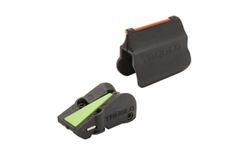 Truglo F.A.S.T. Shotgun Sights, Fits Vent Rib Shotgun Barrels, Matte Finish, Black TG-TG940