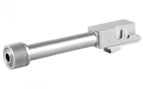 Advantage Arms Threaded Barrel w/Adapter, 22LR Conversion Barrel, Fits Glock 26/27, All Generations, Silver AAXTB2627