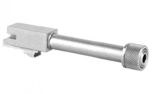 Advantage Arms Threaded Barrel w/Adapter, 22LR Conversion Barrel, Fits Glock 26/27, All Generations, Silver AAXTB2627