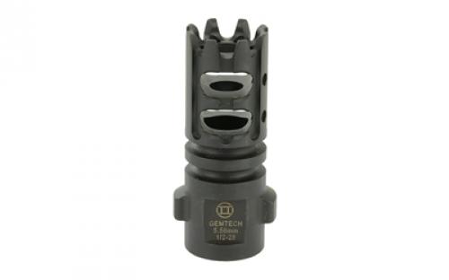 Gemtech QUICKMOUNT, Carbon Cutting Muzzle Brake, 5.56NATO, 1/2X28, Black Finish 12152