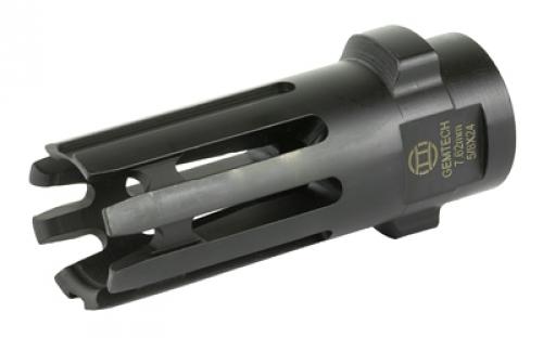 Gemtech QUICKMOUNT, Carbon Cutting Flash Hider, 7.62NATO, 5/8 X 24, Black Finish 12153