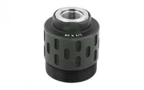 Gemtech Threaded Rear Mount, 1/2X28, Black Finish 12172