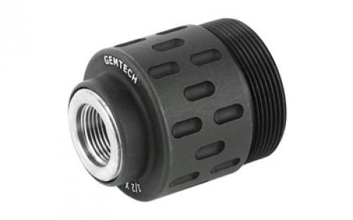 Gemtech Threaded Rear Mount, 1/2X28, Black Finish 12172