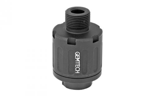 Gemtech  22 QDA Assembly, Quick Attach/Detach Adapter, 22LR, Black Finish, Includes One Thread Mount, One Adapter, and an Installation Wrench 12201