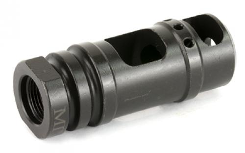 Midwest Industries Muzzle Brake, 2 Chamber, Black, 1/2X28, 223 Rem, 5.56MM MI-MB4