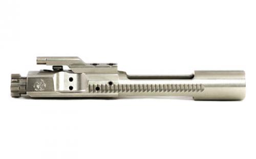 Black Rain Ordnance Left Hand Bolt Carrier Group 223Rem/556NATO, Biohazard Engraved, Nickel Boron Finish BRO-BCG-LH