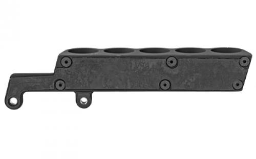 GG&G, Inc. 5 Shot Side Saddle, Fits Remington TAC-13, Holds 12 Gauge Ammunition, Black Finish GGG-2210