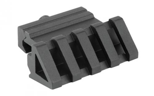 NCSTAR 45 Degree Offset Rail Mount, Black, Picatinny MPR45