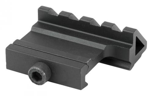 NCSTAR 45 Degree Offset Rail Mount, Black, Picatinny MPR45