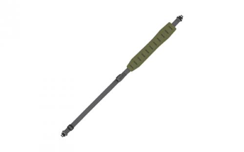 Allen Baktrak Kling Sling, Rubber, Black and Green, Includes Swivels 8533