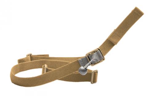 Blue Force Gear GMT "Give Me Tail", 2-Point Combat Sling, 1" Webbing, Snag Free Lock Release Tab, TEX 70 Bonded Nylon Thread, Coyote Brown GMT-100-OA-CB