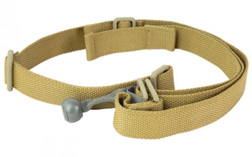 Blue Force Gear GMT Give Me Tail, 2-Point Combat Sling, 1.25 Webbing, Snag Free Lock Release Tab, TEX 70 Bonded Nylon Thread, Coyote Brown GMT-125-OA-CB