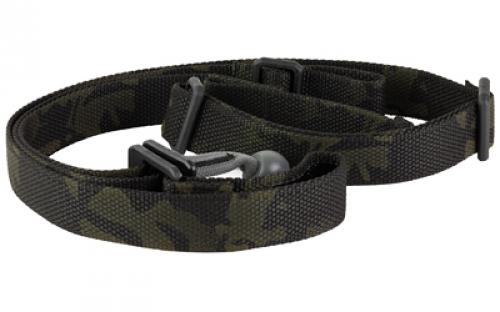 Blue Force Gear GMT Sling, 2-Point Combat Sling, 1.25 Cordura Construction, Multicam Black GMT-125-OA-MB