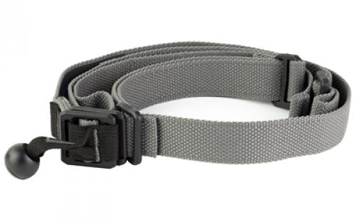 Blue Force Gear GMT Give Me Tail, 2-Point Combat Sling, 1.25 Webbing, Snag Free Lock Release Tab, TEX 70 Bonded Nylon Thread, Wolf Gray GMT-125-OA-WF