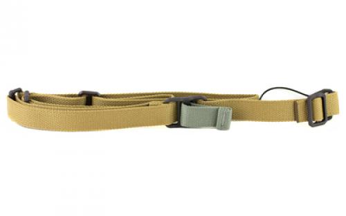 Blue Force Gear Vickers Standard AK Sling, Coyote Brown Finish, Molded Acetal Adjuster K-SP-0046-CB