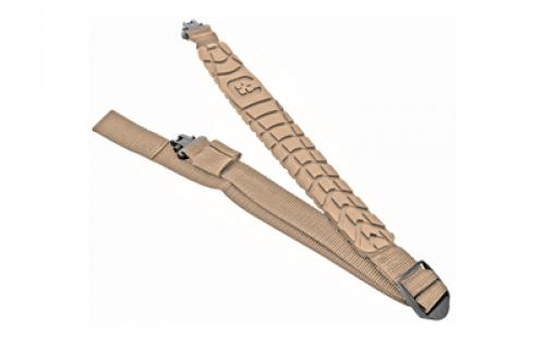 Caldwell Max Slim Grip, Flat Dark Earth, Includes Quick Detach Metal Sling Swivels, Adjusts From 20 to 41 In Length, 1.5 Strap 1131996