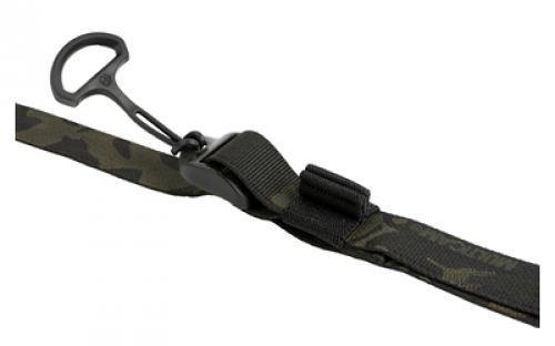 Edgar Sherman Design ESD Sling, 2-Point Combat Sling, 1 Webbing, Polymer Hardware, Matte Finish, Multicam Black ESD-SL-MCB