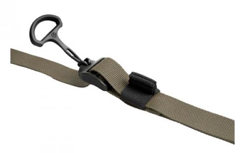 Edgar Sherman Design ESD Sling, 2-Point Combat Sling, 1 Webbing, Polymer Hardware, Matte Finish, Ranger Green and Black ESD-SL-RGB