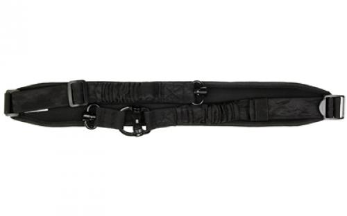 Evolution Outdoor Tactical Rifle Sling, 45" Long, 1.25 Nylon Webbing Construction, Black 51305-EV