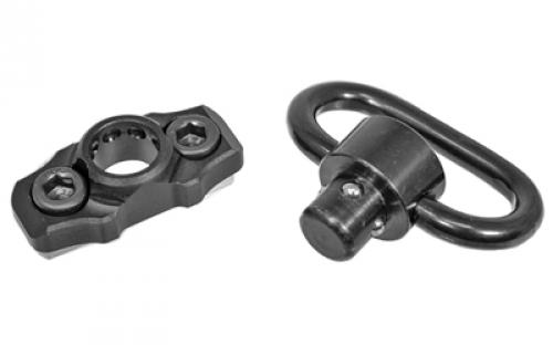 Fortis Manufacturing, Inc. QD, Sling Mount, Black QD-ALUM-ML-SWIVEL