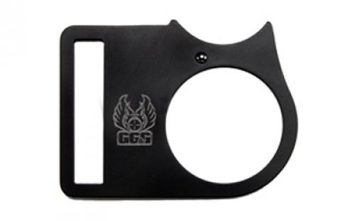 GG&G, Inc. Front Sling Mount, Fits Mossberg 590, Ambidextrous Design, Matte Finish, Black GGG-1084-2