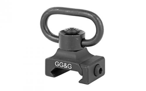 GG&G, Inc. Quick Detach Sling Thing For Dovetail, Heavy Duty Enhanced Quick Detach Sling Swivel, Fits AR-15, Picatinny, Black Finish GGG-1271HD