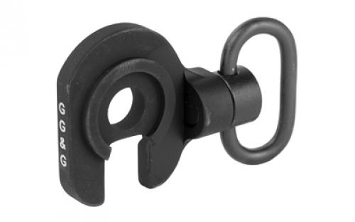 GG&G, Inc. Rear Sling Attachment Mount, Fits Moss 500/590, Quick Detach, with Heavy Duty QD Swivel, Black Finish GGG-1429