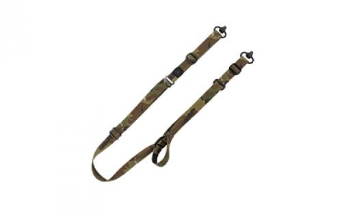 GrovTec Sabre 2 Point Sling, Matte Finish, Multicam, Includes Push Button Swivels GTSL136