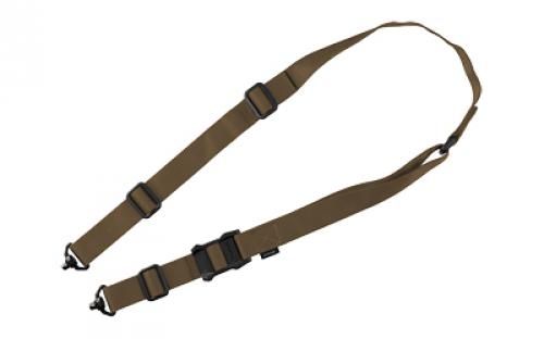 Magpul Industries MS1 QDM Sling, Fits AR Rifles, 1 or 2 Point Sling, Coyote Brown MAG939-COY