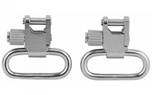 Uncle Mike's QD SS Swivel, 1", Nickel 10932