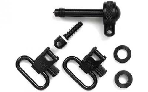 Uncle Mike's QD 115 Swivel, 1, Fits 7400 & Four, Black 11712