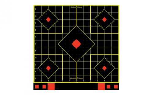 Birchwood Casey Shoot-N-C, Sight-In Target, 12, 12 Targets BC-34214