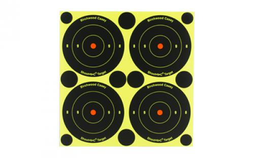 Birchwood Casey Shoot-N-C Target, Round Bullseye, 3, 240 Targets BC-34375