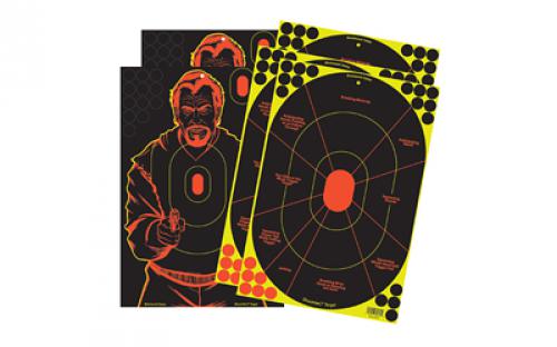 Birchwood Casey Shoot-N-C Combo Pack, 12X18, 5 Targets BC-34630