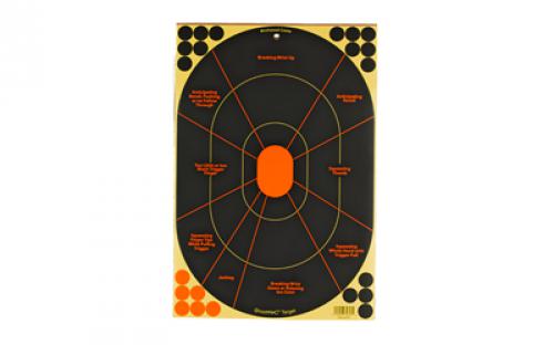 Birchwood Casey Shoot N C, 12X 18, Handgun Trainer, 5 Pack BC-34655