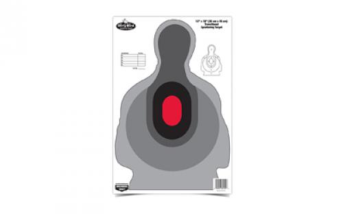 Birchwood Casey Dirty Bird 12 x 18 Transitional Silhouette Target, 8 Targets BC-35727