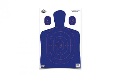 Birchwood Casey Dirty Bird 16.5 x 24 BC-27 Blue/Orange Silhouette Target, 3 Targets BC-35753